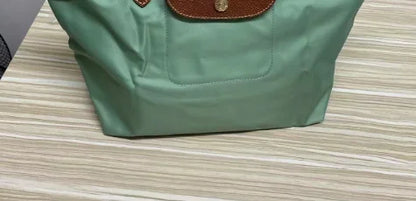 New Large Tote Bag Dumpling Bag Nylon Waterproof Large Capacity Commuting Single Shoulder Handbag Diagonal Cross Long Handle