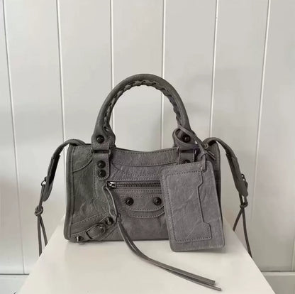 City Motorcycle Shoulder Bag Tote Bag for Women Luxury Designer 2026 Autumn and Winter handbag crossbody Large Capacity