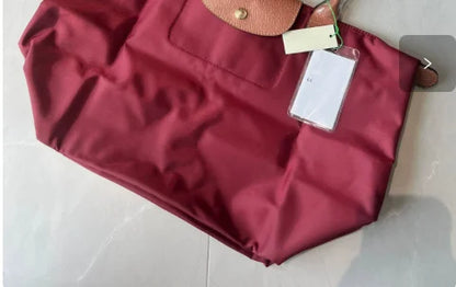 New Large Tote Bag Dumpling Bag Nylon Waterproof Large Capacity Commuting Single Shoulder Handbag Diagonal Cross Long Handle